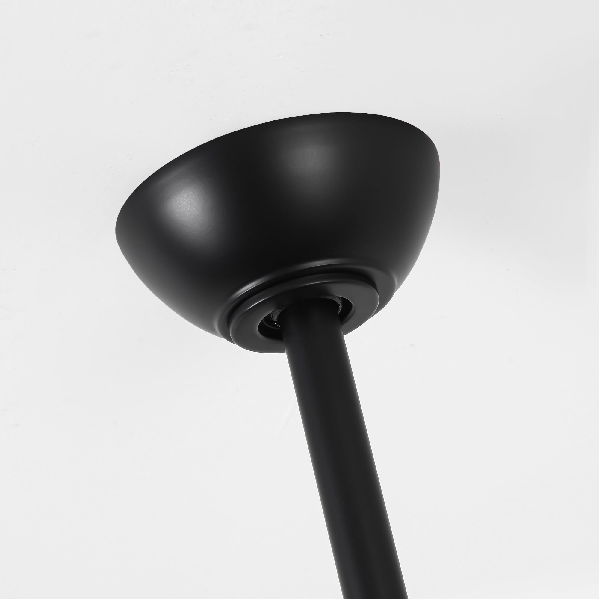 60" Modern Farmhouse Ceiling Fan with Light & Remote – Matte Black, 5-Blade, Quiet DC Motor - Image 6